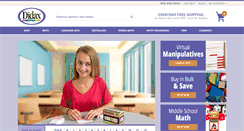 Desktop Screenshot of didax.com